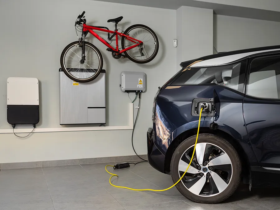 Built Electric EV Changer Installation